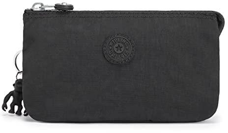 Kipling Creativity L Große Geldbörse, Beutel, Etuis, Black Noir (Schwarz)