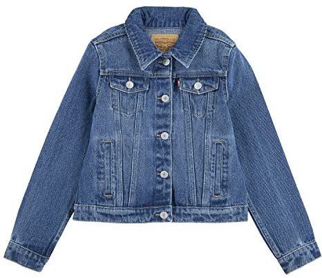 Girls' Denim Trucker Jacket
