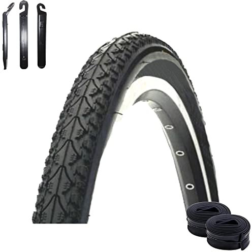 1 x Kenda K-935 Fahrradreifen Schwarz 42-622 (28 x 1.60) inkl. Reifenheber