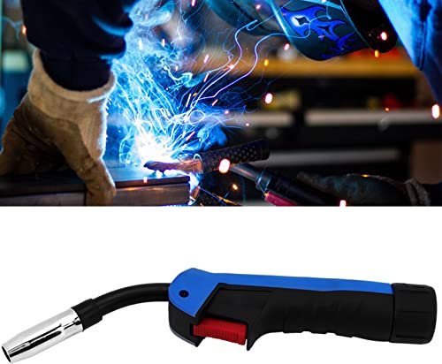 TOPINCN Welding Torch, Rubber Handle Convenient Easy to Use Brand New MIG Welder Gun, for Welding Industey Machine Other
