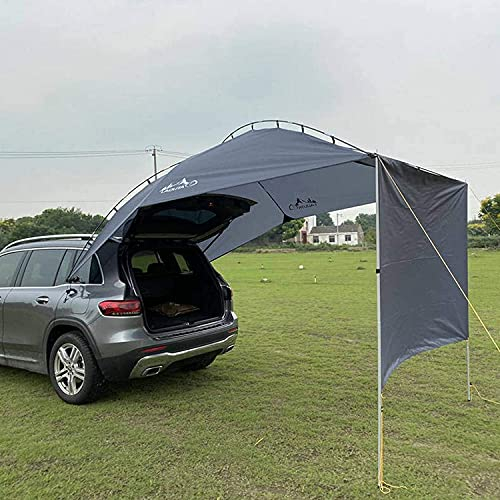 Auto-Markise, Sonnensegel, Sonnenschutzzelt, Autozelt-Sonnendach, Dachzelt, Dachzelt, Dachauto, Campingzelt für Anhänger, Strandcampi