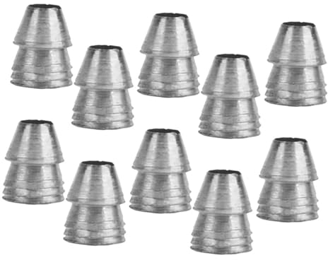 PHENOFICE Rund Metallkeile Hammerstielkeile Griffbefestigung Montagezubehör Für Axt Und Hammerstiele 8mm ø Rostfrei Langlebig