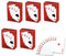 SZSMW 5 Mini Kartenspiel - Mini Spiel - Miniatur Kartenspiel - Geeignet FüR Verschiedene AktivitäTen, Perfekt FüR Tischspiele, AusflüGe Im Freien, Picknicks, Familienspiele