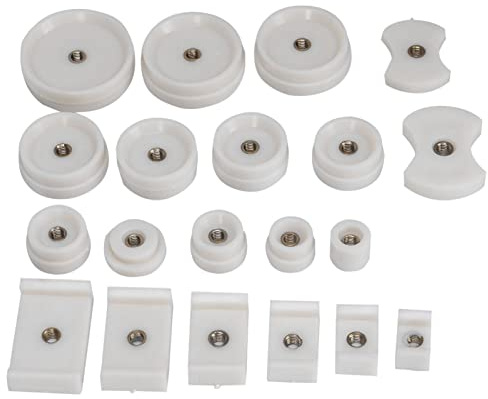 Yechiry Tappatrice per Strumenti di Riparazione Orologi con Matrici per Pressa per Fondello, 20 Pezzi. Robusto, di Diverse Dimensioni, Facile da Trasportare, Strumenti Necessari per Gli