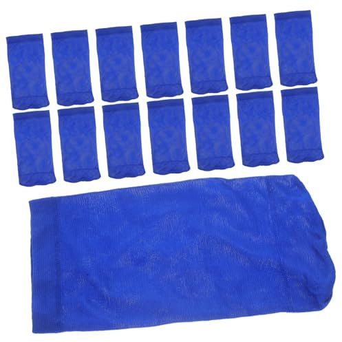 Happyyami 20stücke Poolfiltersocken Für Skimmer Schwimmbad Skimmersocken Poolzubehör Für Aufstellpools Elastische Poolskimmerkorb-Taschen Geeignet Für Meerwasser Und Süßwasserpools