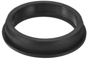sourcing map 1Pcs Rubber Grommets 70mm Drill Hole, 59mm ID Hole Top Hat Grommet Black Silicone Rubber Hole Plug Gasket for Wiring, Automotive