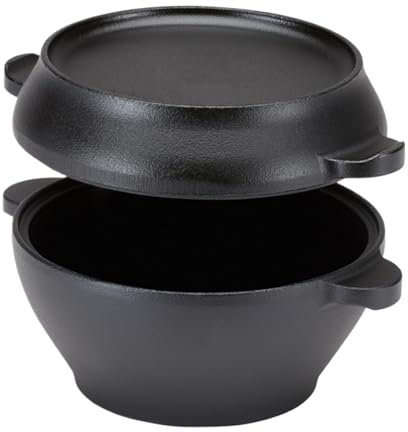 Set Di Padella In Ghisa Smaltata - Forno Olandese Rotondo Per La Produzione Di Pane | Ware Di Cucina Del Forno Olandese Antiaderente | Pentola Olandese Per La Cottura Del Pane, Con Doppie Manici Per I