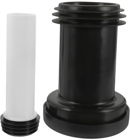 GETAJGHSD Scarico Wc Nascosto Serbatoio Acqua a Scarico Diretto Tubo Lavaggio Allungato Accessorio Wc Set 2 Pezzi Per Installazione Muro Antigoccia Uso Bagno