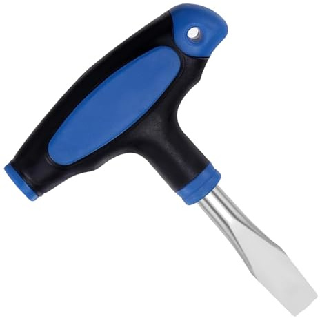 T Handle 9mm Flat Head Screwdriver with T-Handle for Precision Work