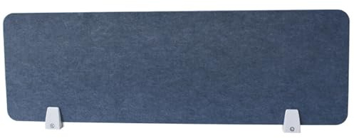 FLYIODFCXV Écrans acoustiques, Panneaux de confidentialité, Panneaux antibruit, écran Acoustique en Feutre, for la Maison, Les Bureaux, bibliothèques, salles Classe(Dark Grey,100X30CM)