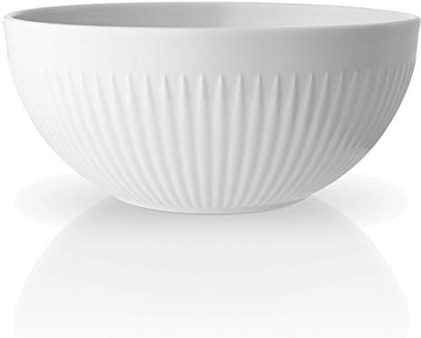 Eva Trio | Legio Nova Schale Talerz Deep Plate 22cm Legio Nova, Edelstahl, Weiss/opulenter Garten