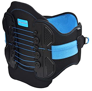 LSO Back Brace with Maximum Decompression Plate&Adjustable Arch Back Support,Dual Pulley System Lumbar Support Belt for Herniated Disc Pain Relief,Spine Stenosis,Sciatica,Scoliosis(2X3XL fit belly