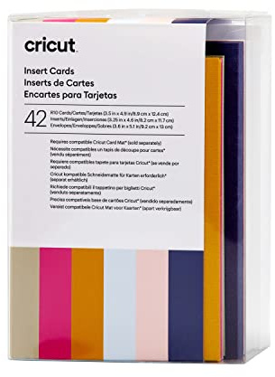 Cricut Insert Cards Sensei R10 Kartenset Tulpenblau, Puder