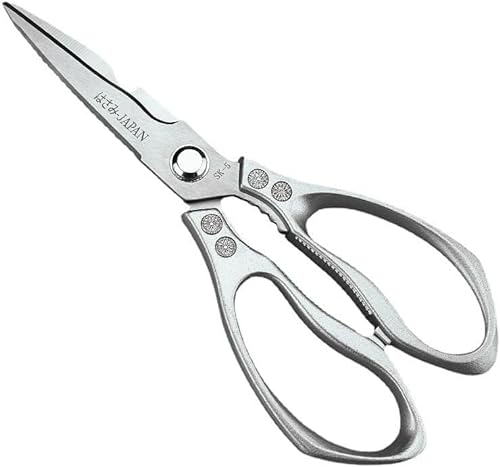 Kitchen Scissors, Kitchen Poultry Shears, Japanese Kitchen Scissors Household Stainless Steel Strong Chicken Bone Scissors Multifunctional Scissors for Food