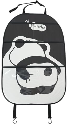 protezione dello schienale del seggiolino auto, protezione posteriore del seggiolino auto - Cuscino protettivo per sedile in pelle PU con stoccaggio | Protezione per tappetino