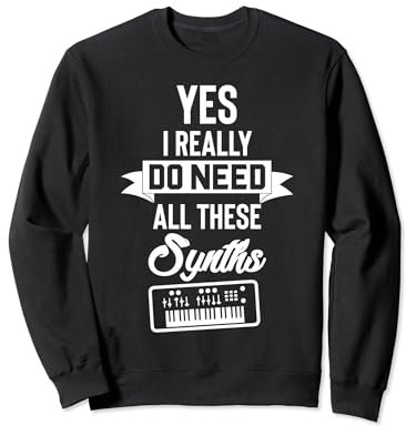 Synth Modular Analog Synthesizer Musikausrüstung T-Shirt Sweatshirt