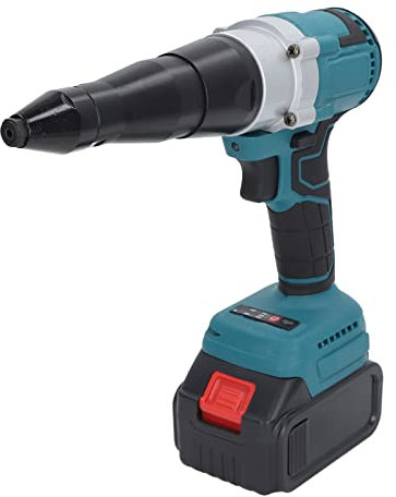 Marhynchus Pistola Remachadora Automática, Herramienta para Tuercas Remachadoras Inalámbrica de 20 V para Fabricación de Automóviles, Fabricación de Maquinaria, Construcción Naval, (Enchufe