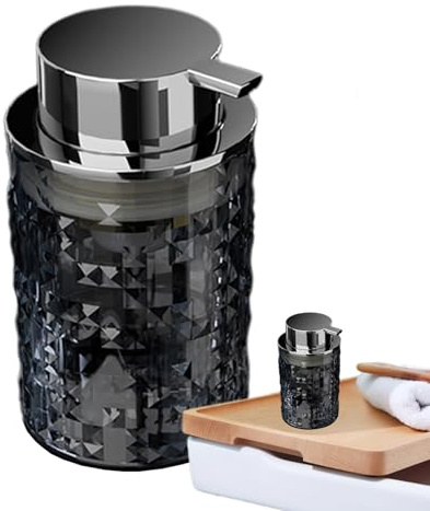 Distributore Di Sapone Schiuma -Bottiglia Schiumosa A Pompa A Pressione,Dispenser Di Schiuma Di Sapone Liquido In Bottiglia Di Lozione Vuoto | Distributore Traslucido per Il Lavaggio A Mani E