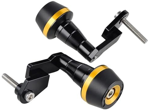 BTWSRX Motorrad Sturzschutz Sturzpads Schieber Motorrad-Rahmengleiter, Sturzschutz, Sturzpads Für Suzuki GSX-R1000 GSX-R 1000 GSX R1000 GSXR 1000 2009–2016 Crash Pads(Gold)