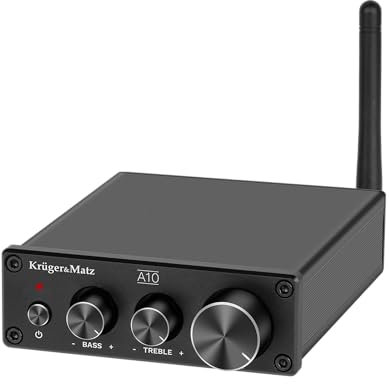 Bluetooth 5.1 aptX HD 2x50W amplificatore stereo Kruger&Matz A10