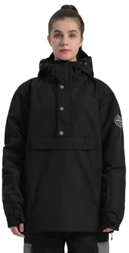 GSOU SNOW Womens Baggy Snowboard Jacket Waterproof Breathable Ski Coat