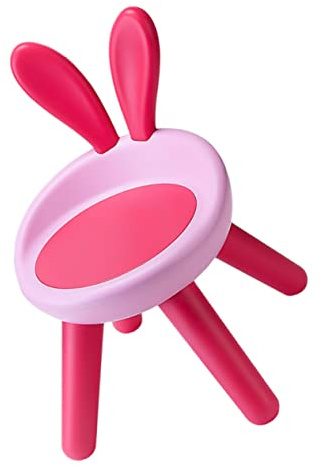 iplusmile Silla Respaldo para Niños Pequeña Rosa De Plástico Seguro Anticaídas Ergonómica para Jardín De Infantes Uso Interior y Exterior 1 Unidad