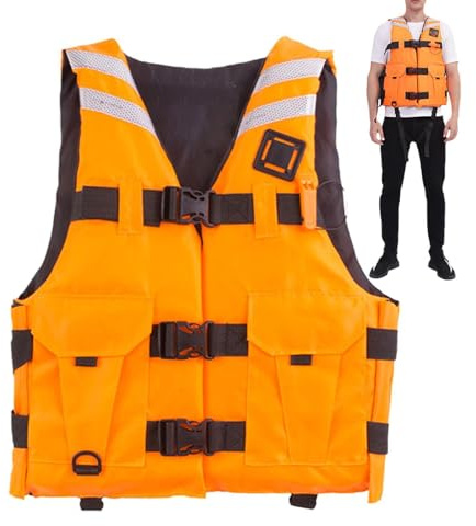 Flytande flytvästar för vuxna – flytande baddräkt – flytkraft fiskedräkt – för män, fiskare, simmare, kryssare, flugfiske, snorkling, kajakpaddling, forsränning,