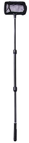 POPETPOP Fishing Net with Handle : Extendable Fish Net for Fish Tank Pond, Extend to 39.4 Inch