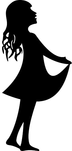 GreenIT 50 cm Sticker Tattoo Star Catcher Car Window Decorative Film Shop Window Christmas (Black)