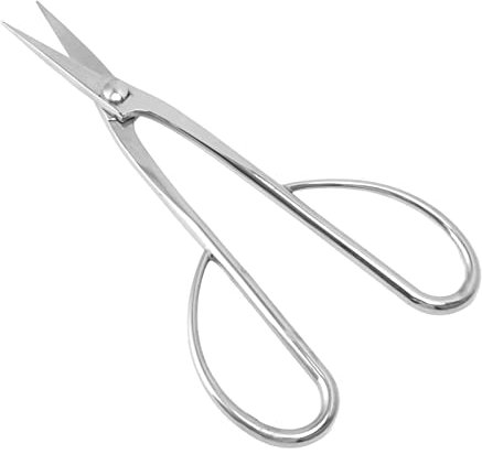 Forbici Bonsai Professionali in Acciaio Inossidabile 220mm Forbici Tradizionali per Bonsai a Farfalla per Rifiniture Precise, Potatura e Potatura di Fiori, Piante, Attrezzi da