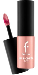 Flormar Lip and Cheek Tinte para labios y mejillas– Princess -2 en 1 Tinte labial de larga duración | Color de labios intenso y natural con rubor en barra | Maquillaje ligero e hidratante.