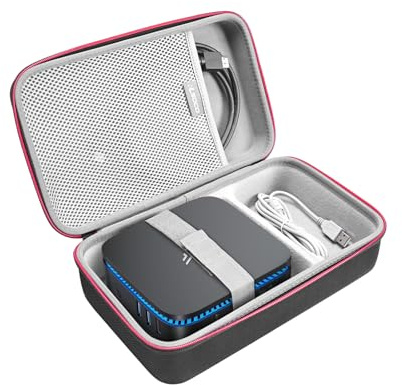 RLSOCO Hard Case for Beelink SER8/SEI14 Mini Gaming PC Desktop (Case Only) | Hard Travel Case for Mini PC SER9/SER8/SER9 Pro/SEi14 & Charger, General Mini PC Computer Desktop Protective Storage Bag