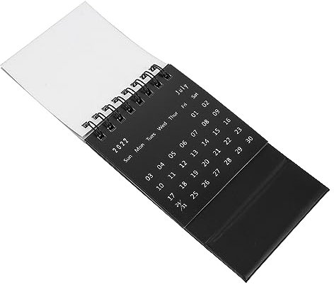 STOBOK 3stücke Mini Tischkalender Einfaches Design Praktisch Für Büro Und Zuhause Mit Klaren Datumsangaben Für Planung Und Organisation Inklusive Zufallssticker