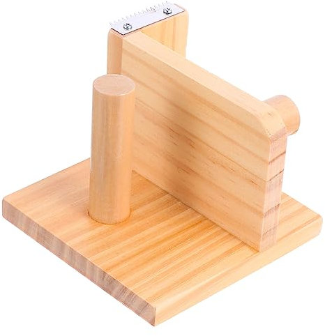 SEWACC Klebebandspender Aus Holz Mit Schneidewerkzeug Für Büro Und Zuhause Klebebandschneideset Als Dichtungsbandhalter
