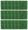 Zhildmosin 24-Pack of Artificial Grass Green Wall Panels, 50 x 50 cm Faux Boxwood Panels for Ensuring Privacy, Decorating Fences and Enhancing Outdoor Aesthetics.