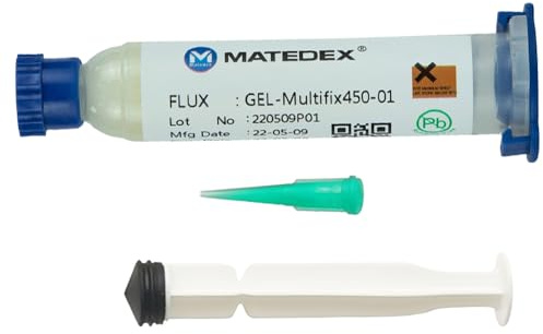Flux-Gel 10g Flux-Gel Multifix450-01 No Clean,Halide Free, in 30cc Spritzen zur manuellen Dosierung