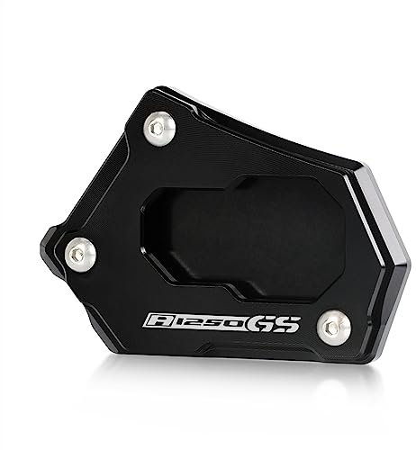 Für B&MW Für R 1200 GS LC Für R1200GS ADV Für R1250GS Für Adventure 2013-2022 Motorrad Seitenständer Vergrößern Erweiterung Kickstand Ständerpolster-Verlängerung(A)
