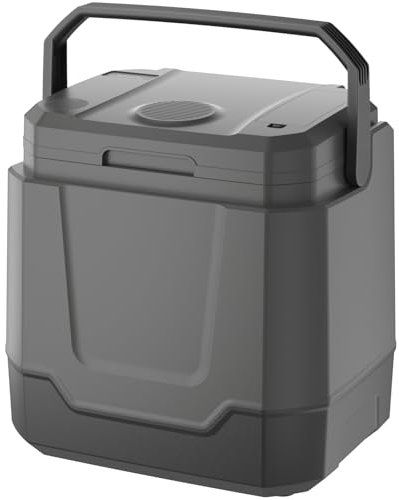 Vpcok Direct Frigo Portatile 12v 220-240v, 33 L Frigorifero Portatile, Doppia Modalità di Raffreddamento e Riscaldamento, Frigo Auto per Camion, Barca e Campeggio, Temperatura Fresca di 15°C