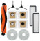 Accessori di ricambio per aspirapolvere robot Xiàomi Robot Vacuum X20 MAX, set di accessori contiene 1 spazzola principale, 2 filtri, 2 panni mop, 4 sacchetti per polvere, 2 spazzole laterali