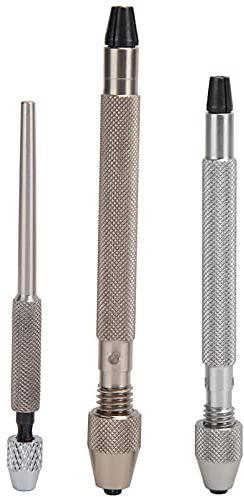 Juego de taladros manuales profesionales con tornillo de banco, herramienta de reparación de relojes, taladros manuales de precisión de metal de aleación duradera para relojeros,