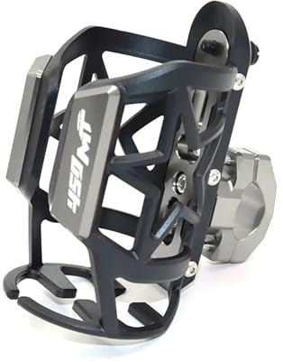 Soporte Bebida Moto Portavasos para CF450 MT450 2023-2025 Portabotellas Portavasos(Titanium 450MT)