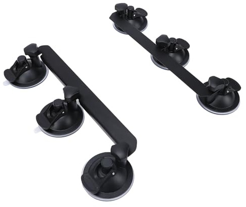 UPALDHOU Suction Cup Mount for Mini Satellite Dish, Strong Grip with Air Pump Design, Flexible Installation on Sunroof Windshield Roof, for Car RV Boat SUV