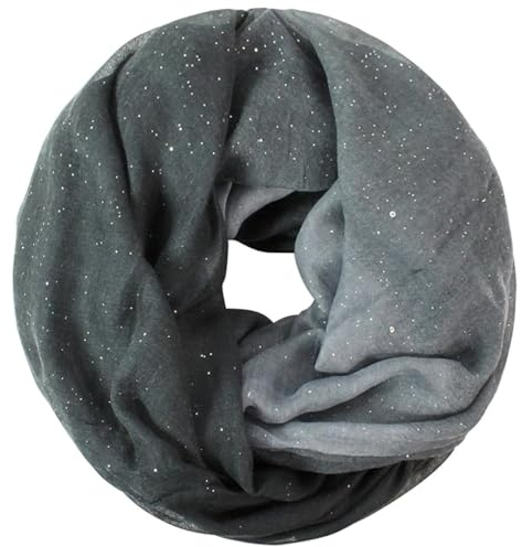 Glamexx24 Damen schal leichter Langschal Loop Schlauchschal Tuch Viele Farben