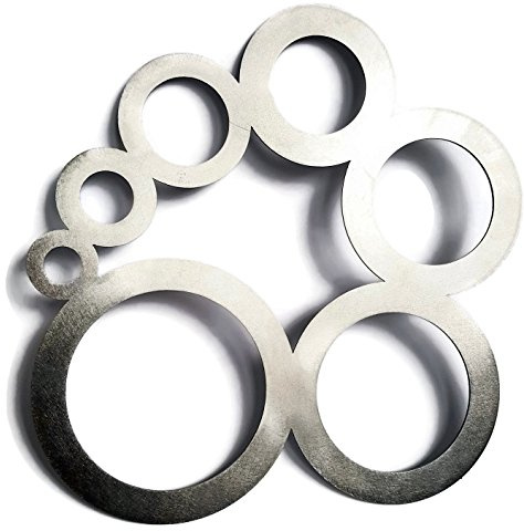 Leather Corner And Circle Cutting Template Guide Leathercraft Tool For Leather Works - Made Out Of Stainless Steel in UK