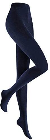 Hudson Damen Relax Fine Plus Size druckfreier Bund Strumpfhose, 100 DEN, Marine, 45/47