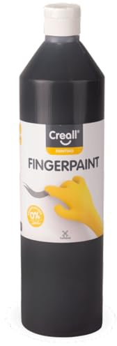 Creall - Creall Vingerverf Conserveringsvrij Zwart 750ml