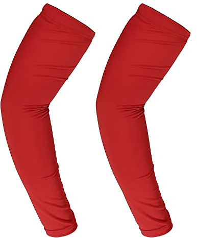 VOCOSTE Rutschfeste Armstulpen Rot 1 Paar Für Damen Herren