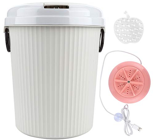 Haofy Mini 8L 18W Elektrische Waschmaschine, Waschmaschine, Wäsche Waschen für Büro, Reisen, Heimgebrauch, Babykleidung (#12)