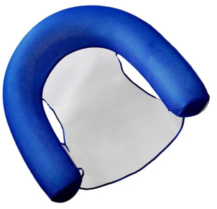 Chaies Aufblasbarer Poolschwimmer, schwimmender Poolstuhl, Wiederverwendbares Schwimmbett für den Pool, Wiederverwendbarer schwimmender Sofastuhl, Schwimmbad-Wasserstuhl zum Baden in der Sonne