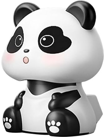 Meindin Panda Wackelköpfe für Auto Armaturenbrett | Panda Armaturenbrett Figuren - Solar Power Cute Panda Automatischer Kopf schwingend Auto Armaturenbrett Dekorationen